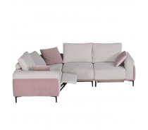 Modern Two Colors South Korean Power Reclining Sectional