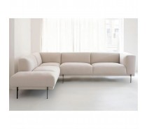 L-Shaped Fabric Minimalist Sofa
