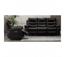 Stylish Leather Recliner Sofa For One To Three People