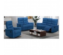 Creative Blue 1-2 Seat Recliner Sofa