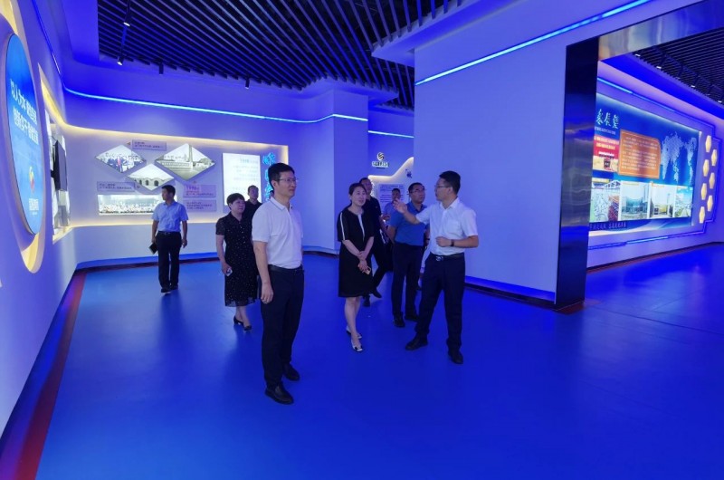 Linyi city ccpit to Luo Zhuang research