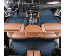 custom waterproof leather car floor mat