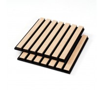 Wood Slat Acoustic Panels For Wall And Ceiling