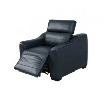 Dark Leather Recliner