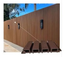 Customized Eco-Friendly Outdoor Decorative WPC Wall Panel